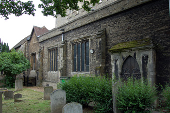 The north aisle of Saint Marys June 2009